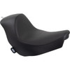 Drag Specialties Seats - Solo Seat - Black - Smooth - FL/FX '18-'23