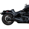 Drag Specialties Seats - Solo Seat - Double Diamond - Black Stitching - FL/FX '18-'23