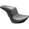 LE Pera #LYU-590DD - Kickflip Up Front Seat - Double Diamond - Black - FL/FX '18-'25
