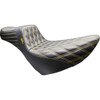 LE Pera #LYR-580DLDD-GD02 - Tailwhip Daddy Long Legs Seat - Double Diamond - Gold Stitch - FL/FX '18-'26