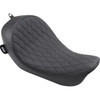 Drag Specialties Seats - Low Solo Seat - Diamond Stitch - FXD/FLD '06-'17