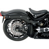 Performance Machine (PM) #1256-0077-BM - 4-Piston Caliper - Rear - Contrast Cut™ 08-17 Softail