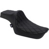 Drag Specialties Seats - Predator III Seat - Double Diamond - Black Stitching - XL '82-'03