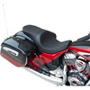 Drag Specialties Seats - Low Profile Touring Seat - Black - Smooth - Vinyl - Indian '14-'22