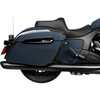 Drag Specialties Seats - Predator III Seat - Vinyl - Double Diamond - Black Stitch - Challenger '20-'25