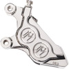 Performance Machine (PM) #0052-2425-CH - 4-Piston Caliper - Chrome - Left Front