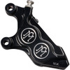 Performance Machine (PM) #0052-2425-BM - 4-Piston Caliper - Contrast Cut - Left Front
