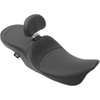 Drag Specialties Seats - EZ Glide II Backrest - Small - Solar Reflective Leather - Smooth
