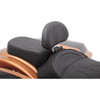 Drag Specialties Seats - EZ Glide II Backrest - Small - Solar Reflective Leather - Smooth