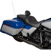 Drag Specialties Seats - EZ Glide II Backrest - Small - Vinyl - Double Diamond Black Stitch