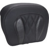 Mustang #88440 - Chopped Tour-Pak® Pad - Black Stitching - FLH/FLT '23-'25