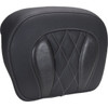 Mustang #88440GM - Chopped Tour-Pak® Pad - Gunmetal Stitching - FLH/FLT '23-'25