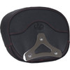Mustang #88450DC - Deluxe Sissy Bar Pad - Diamond - Dark Cherry Stitch - FLT/FLH '23-'25