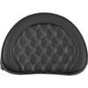 Saddlemen #051319002 - Contour Sissy Bar Pad - Honeycomb - Gray Stitch - Universal