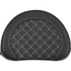 Saddlemen #051320906 - Contoured Sissy Bar Pad - Dragon Scale - White Stitch
