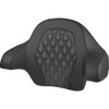 Saddlemen #814-07-20700 - Tour-Pak® Backrest Pad - Lattice Stitch - Black Stitch - FL '14-'25