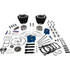 S&S Cycle #310-1397 - 129" Power Package - HPT496 - Gear Drive - Oil Cooled - Black w/o Highlights - 107" M8