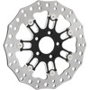 Arlen Ness #33-10301-202 - Front Rotor - 7 Valve - 11.8" - Black