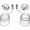 JE Pistons #398727 - Piston Kit - 3.937" Bore - 4.375" Stroke - 11.5:1 CR - 107" M8