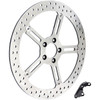 Arlen Ness #02-972 - Big Brake Rotor - 15" - Front Left - Harley-Davidson