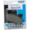Drag Specialties - Semi-Metallic Brake Pads - Rear - HD Softail