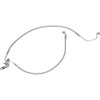 Drag Specialties - Brake Line - Rear - Stainless Steel