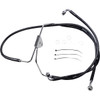 Drag Specialties - Brake Line - Front - Black - +2"