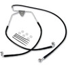 Drag Specialties - Brake Line - Front - Black - +10"