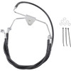 Drag Specialties - Brake Line - Front - Black - +4" - FLH '96-'07