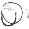 Drag Specialties - Brake Line - Front - Black - +8"