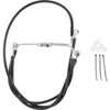 Drag Specialties - Brake Line - Front - Black - +10"