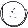Drag Specialties - Brake Line - Front - Black - +6" - '04-'10 XL