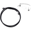 Drag Specialties - Brake Line - Front - Black - +10" - XL