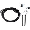 Drag Specialties - Brake Line - Front - Black - +4" - '99-'07 FXST
