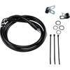Drag Specialties - Brake Line - Front - Black - +4"