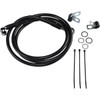 Drag Specialties - Brake Line - Front - Black - +10"