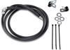 Brake Line - Front - Black - +6"
