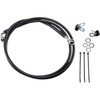 Drag Specialties - Brake Line - Front - Black - +8"