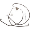 Drag Specialties - Brake Line - Front - +10" - Touring - Stainless Steel