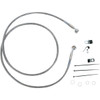 Drag Specialties - Brake Line - Front - +8" - Stainless Steel