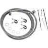 Drag Specialties - Brake Line - Front - +10" - Stainless Steel