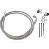 Drag Specialties - Brake Line - Front - +10" - Stainless Steel