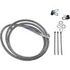 Drag Specialties - Brake Line - Front - +10" - Stainless Steel