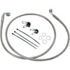 Drag Specialties - Brake Line - Front - +2" - Stainless Steel