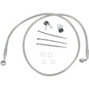 Drag Specialties - Brake Line - Front - +10" - Stainless Steel