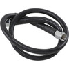 Drag Specialties - Universal Brake Line - Black - 23"