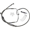 Drag Specialties - Brake Line - +10" - Stainless Steel - FXDF '08-'17