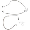 Drag Specialties - Brake Line - Rear - Stainless Steel