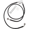 Drag Specialties - Brake Line - Front - Black - +2" - Softail '00-'03
