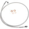 Magnum Shielding #36454SW - Brake Line - 180/90° - 54" - Sterling Chromite II
